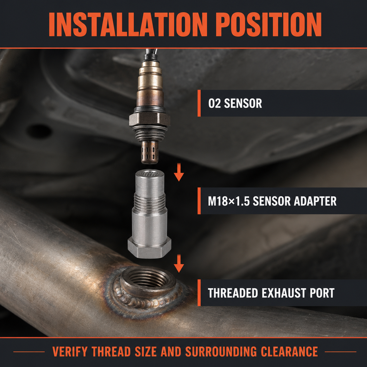 O2 Sensor Spacer Set-5